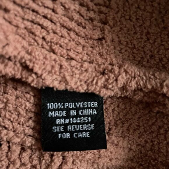 Moon & Madison Blush Wide Knit turtleneck super soft Sweater Size XS - Picture 5 of 8